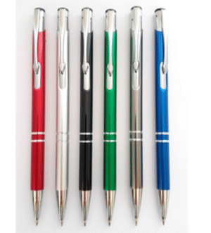 LAPICERO METALICO  TINTA NEGRA