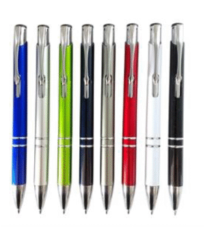 Lapicero-Plastico tipo metal