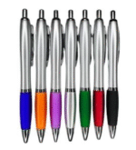 Descripción: Lapicero plástico Color de Tinta: Azul.