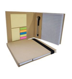 Libreta con lapicero